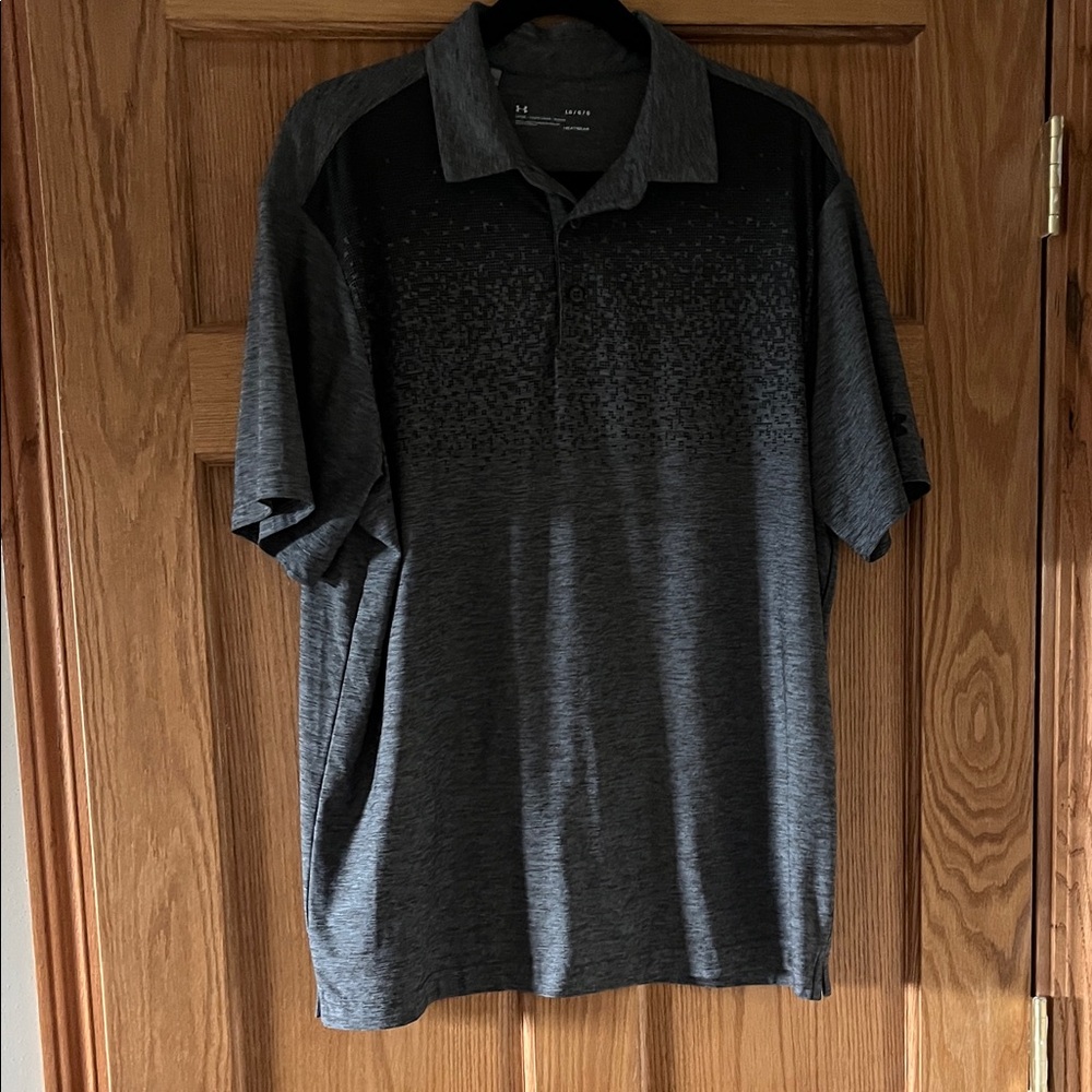 Under Amour Men’s Charcoal Gradient Polo Shirt